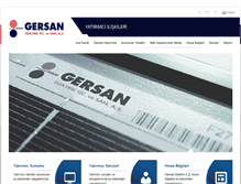 Tablet Screenshot of gersanyatirimciiliskileri.com